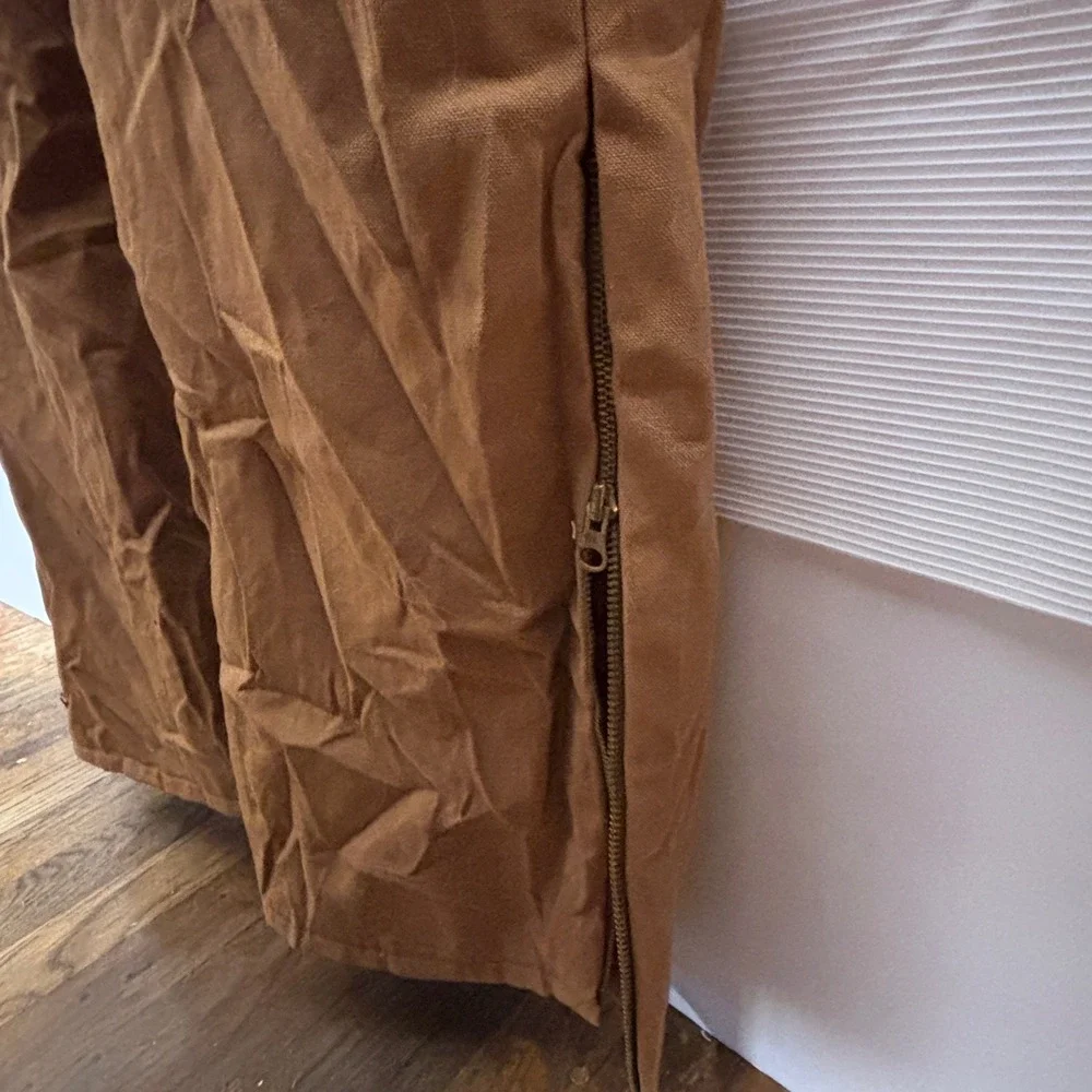 Walls Blizzard-Pruf Mens XL Tall Insulated Coveralls Brown Duck Made‎ in USA